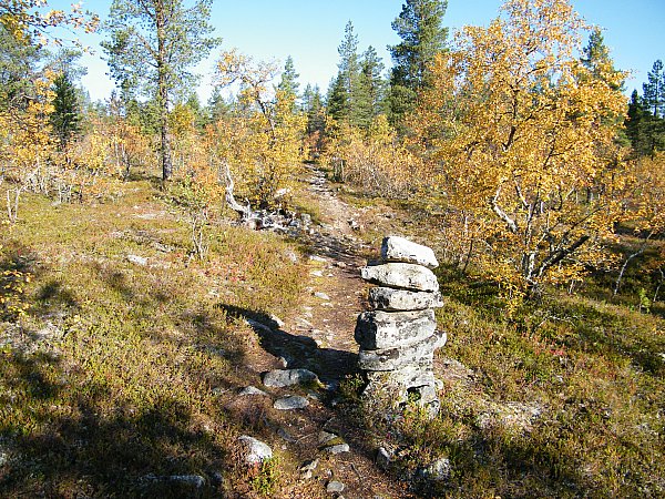 Vanhoja polun merkkejä