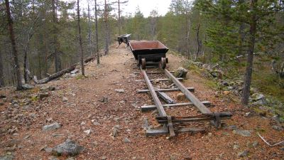 Prospektorin kaivoksella
