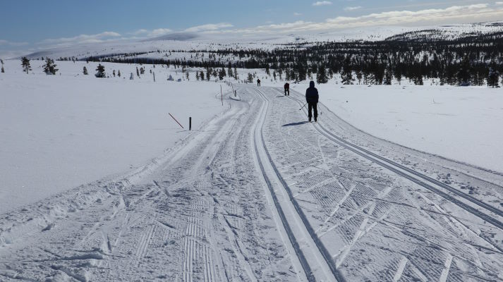 Vahtamapään rinteeltä