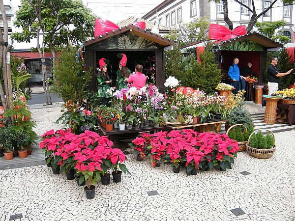 Funchal, myyntikojuja