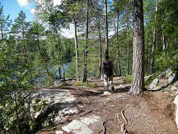polkua ylhäällä