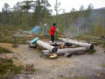 Hirvaspnpalon nuotiopaikka