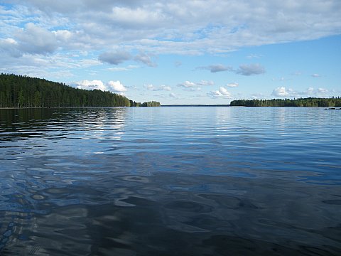 järven selkää